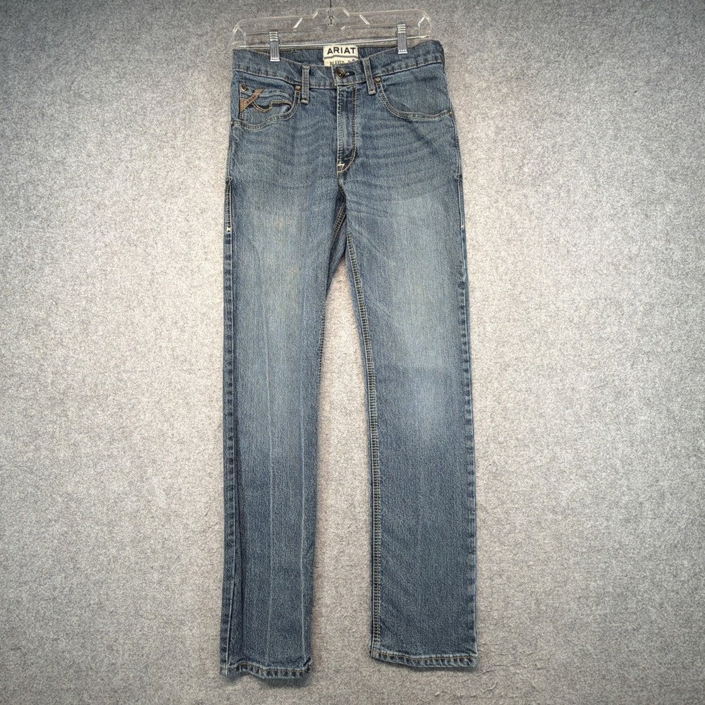 Ariat M4 Relaxed Straight Leg Jeans Denim Mens 31x34 (Fits 29x32)
